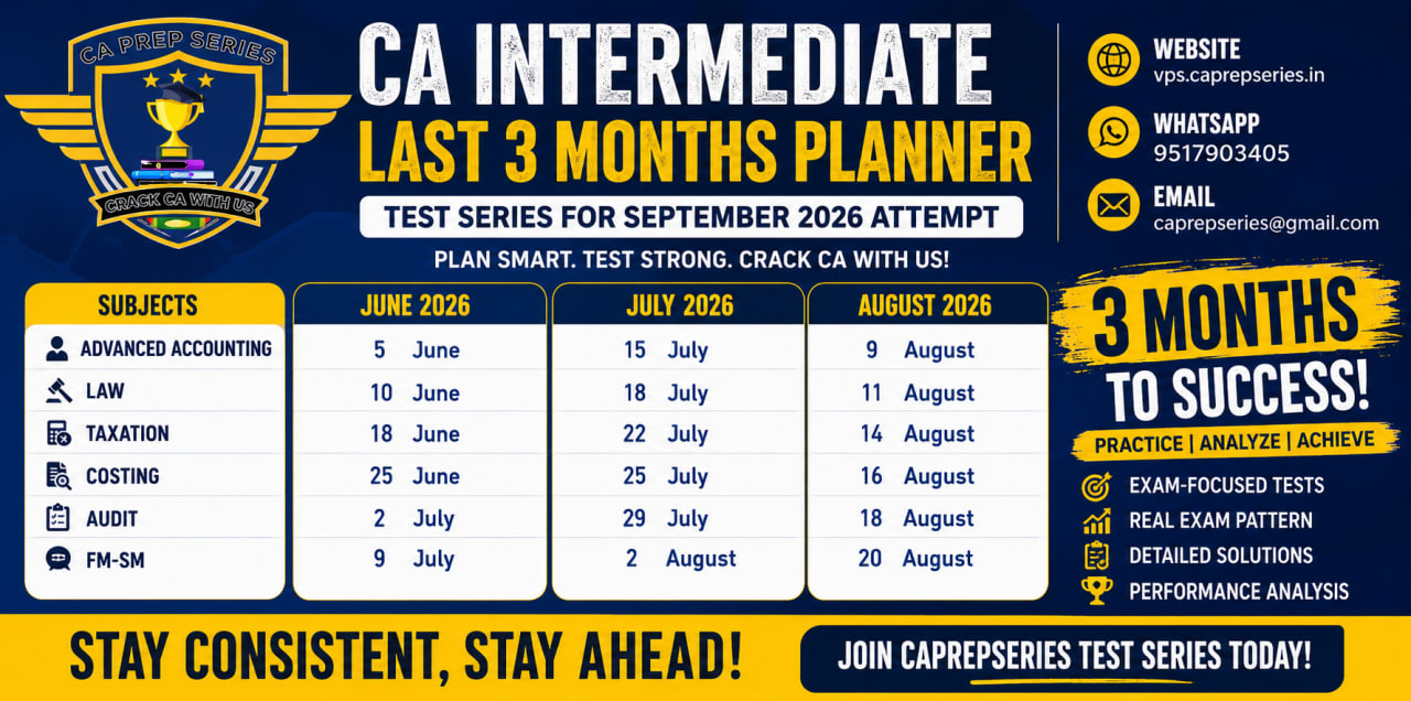 CA intermediate both groups 2 series (September 2026)